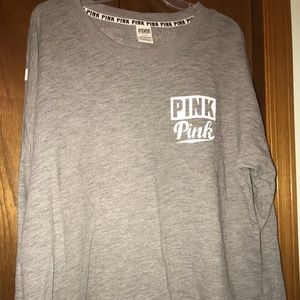 Love pink grey tunic